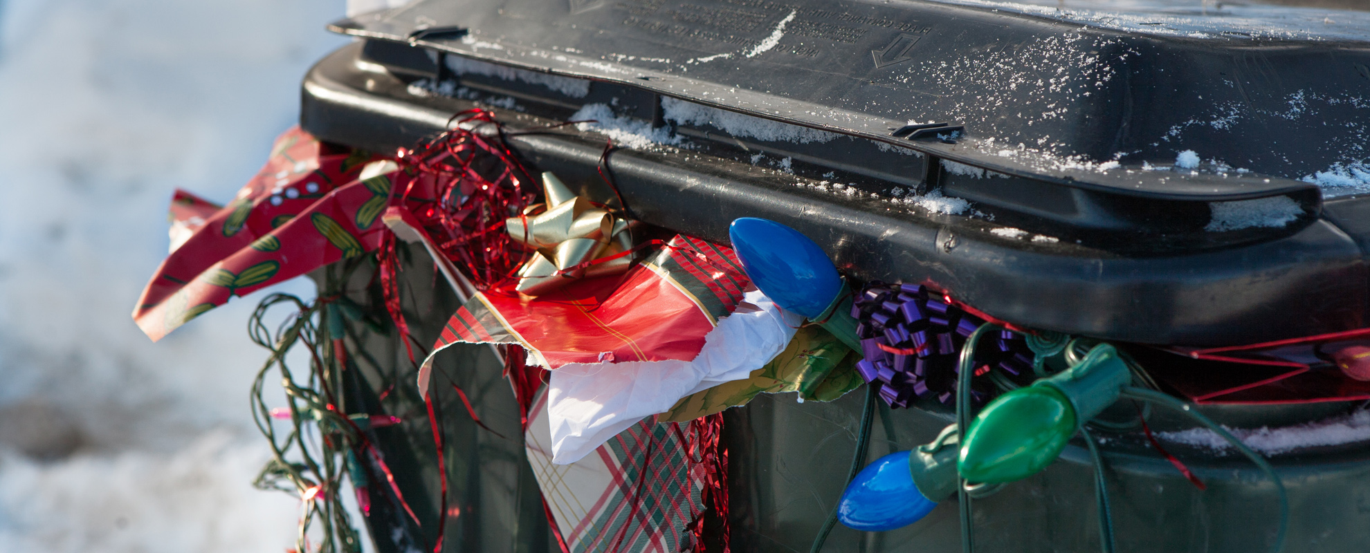 What can you do about Christmas waste?