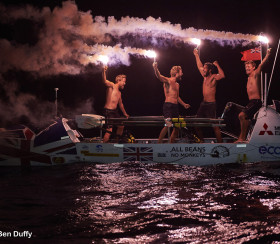 Atlantic Challenge team arrival