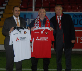 Mitsubishi Electric sponsor Ebbsfleet Utd