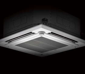 New ceiling cassette with slim line design 