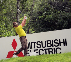 Mitsubishi Electric sponsor golf tournament