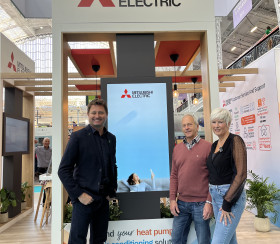 George Clarke with Zena Walker and Phil Payne at the Ideal Home Exhibition 2025
