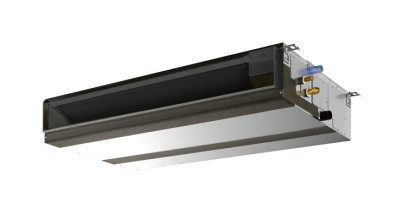 Air conditioning unit in black