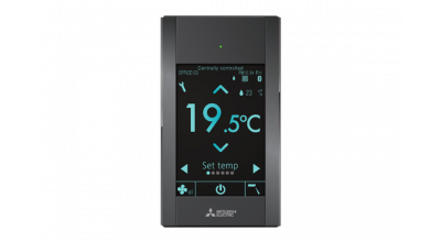 A simple air conditioning touch screen controller