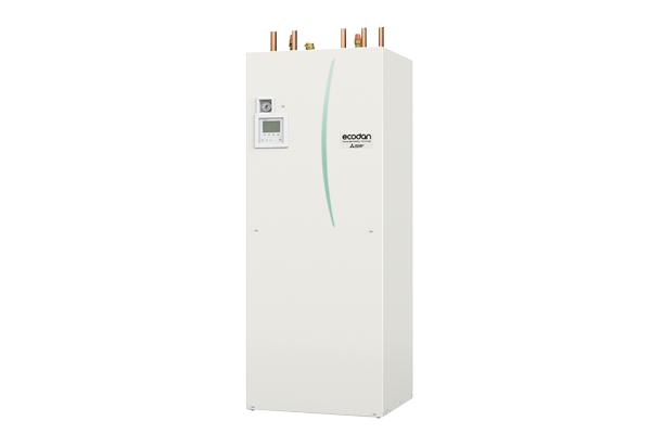 Monobloc air source heat pump for home use