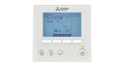 Display screen control with simple design