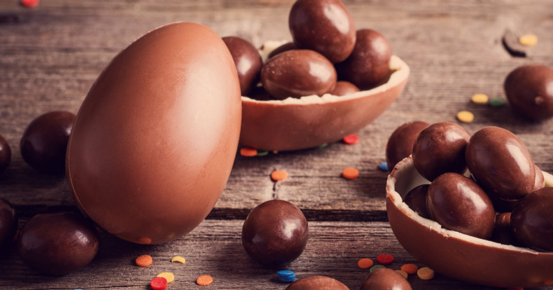 Chocolate easter eggs