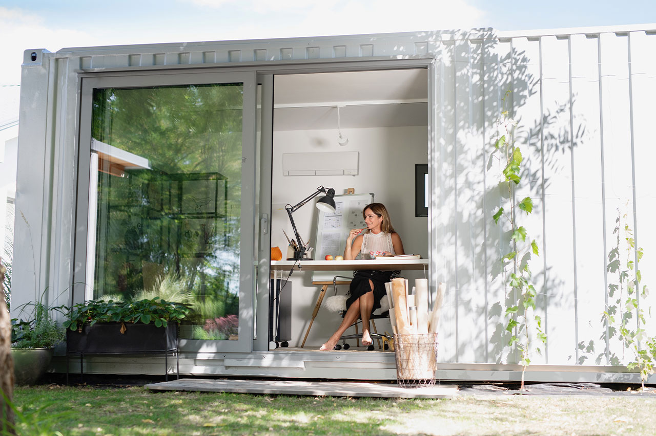 air conditioning for garden offices