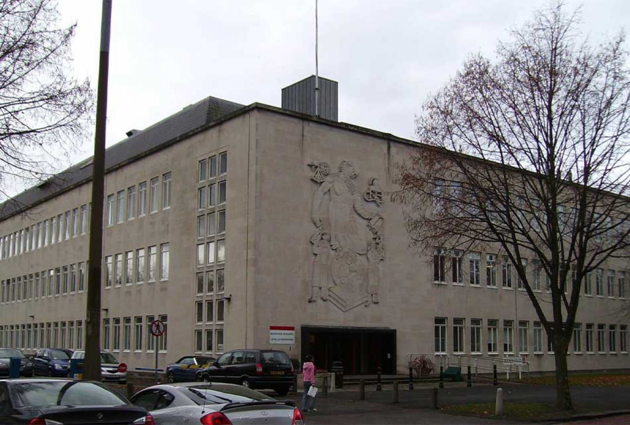 Cardiff University Building Exterior