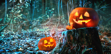 Halloween be afraid pumpkin