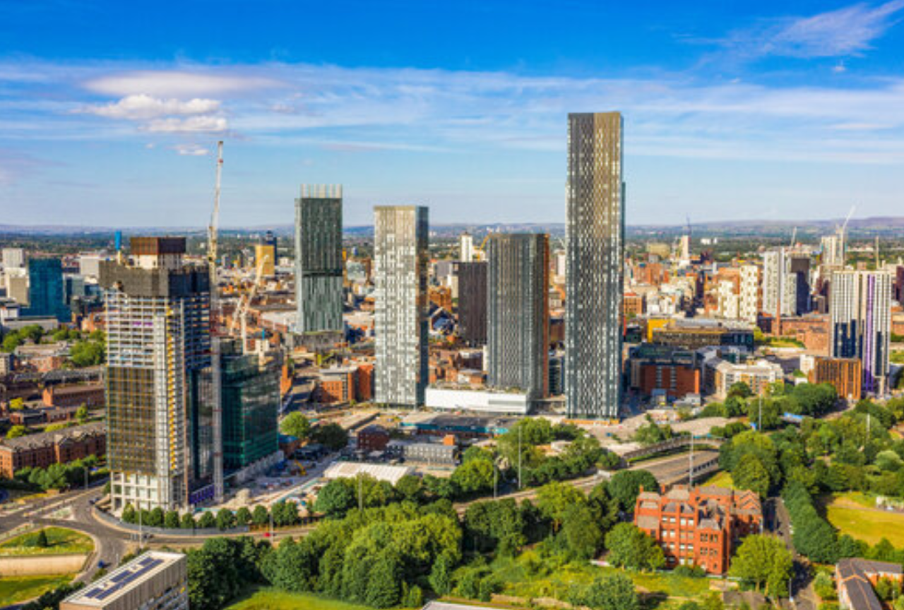Manchester skyline