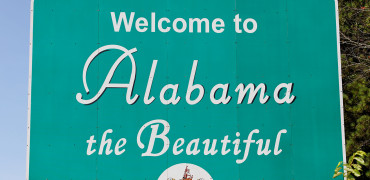 S Town Alabama Sign