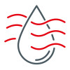 Icon of moisture droplet