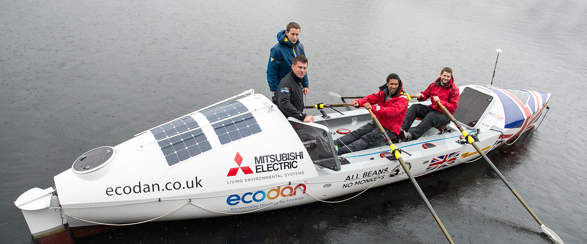 The challenge of rowing the Atlantic Ocean