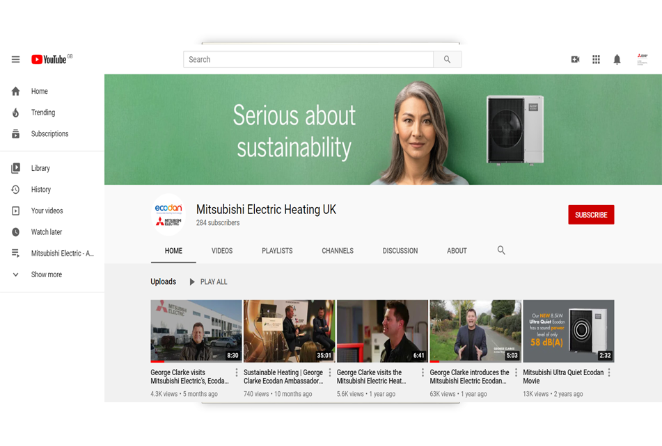 youtube Ecodan